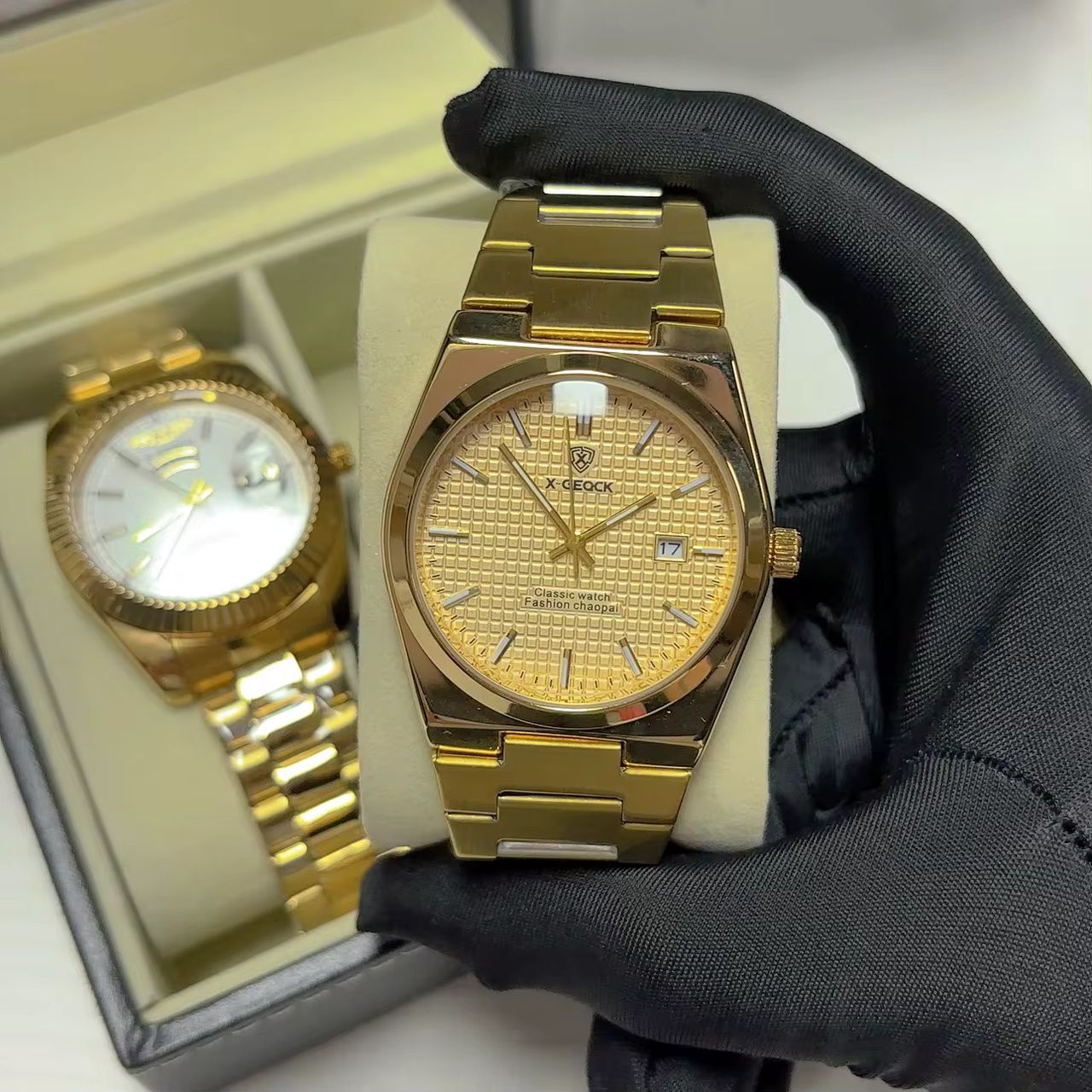 Montre de luxe en acier inoxydable M1