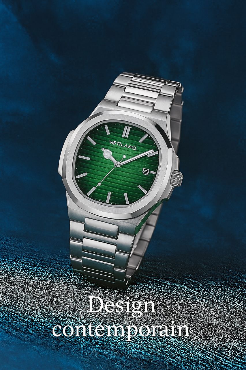 Montre de luxe en acier inoxydable M2