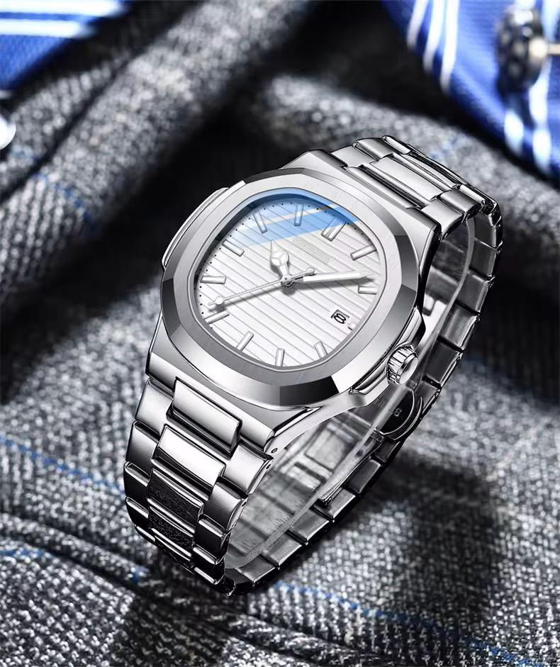 Montre de luxe en acier inoxydable M2